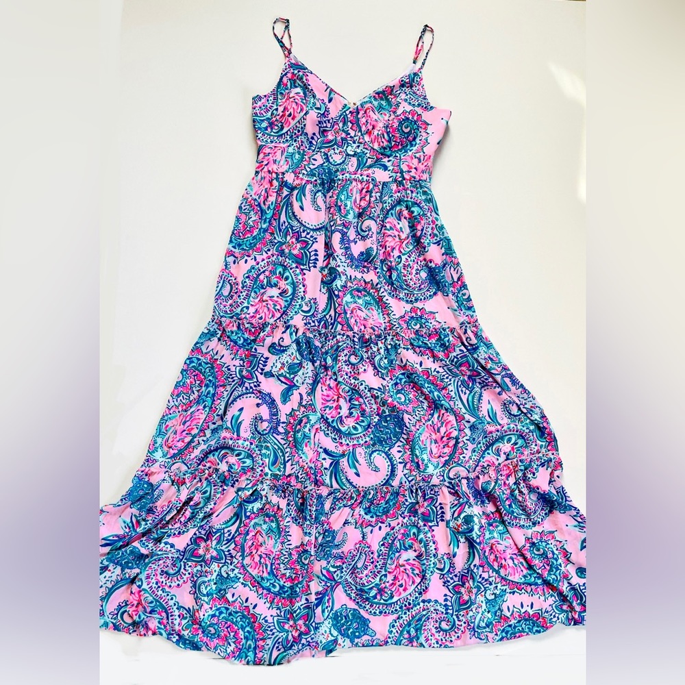 Lilly Pulitzer maxi dress in size 12